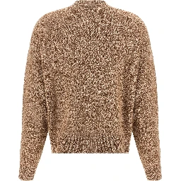 Beige Virgin Wool Cardigan