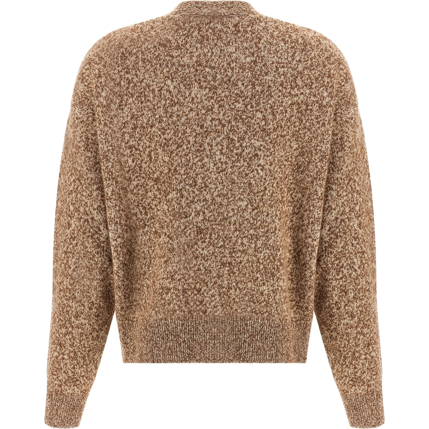 Beige Virgin Wool Cardigan