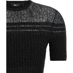 Black Viscose T-Shirt