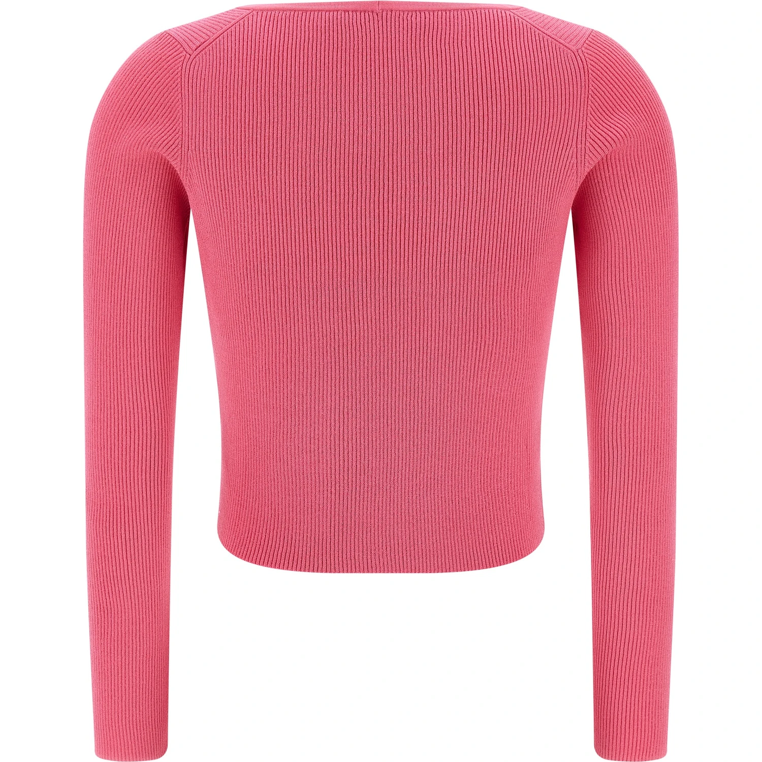 Fuchsia Viscose Cardigan