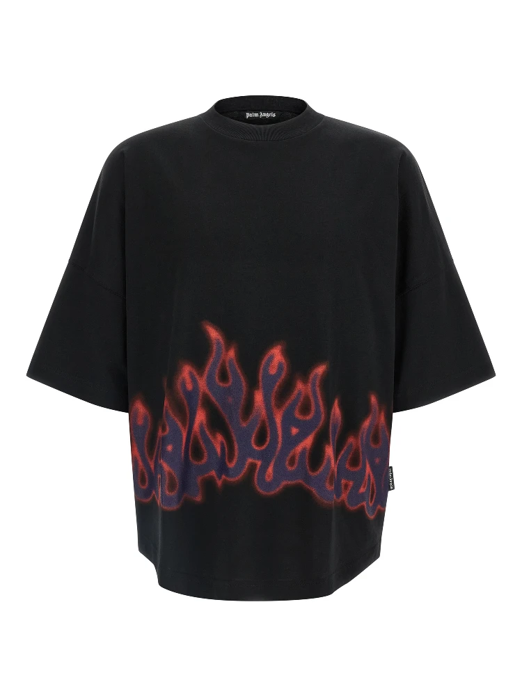 Black Cotton T-Shirt