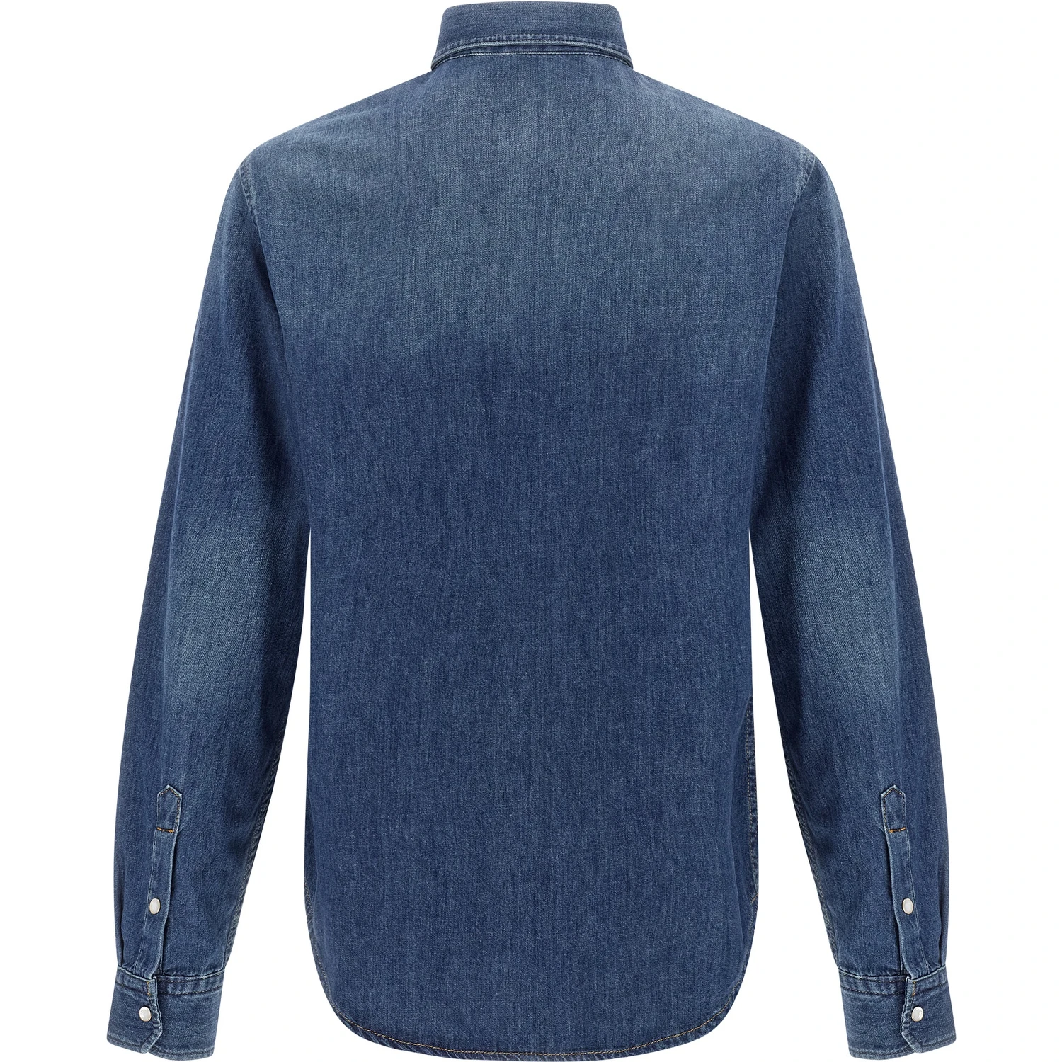 Blue Cotton Blouse