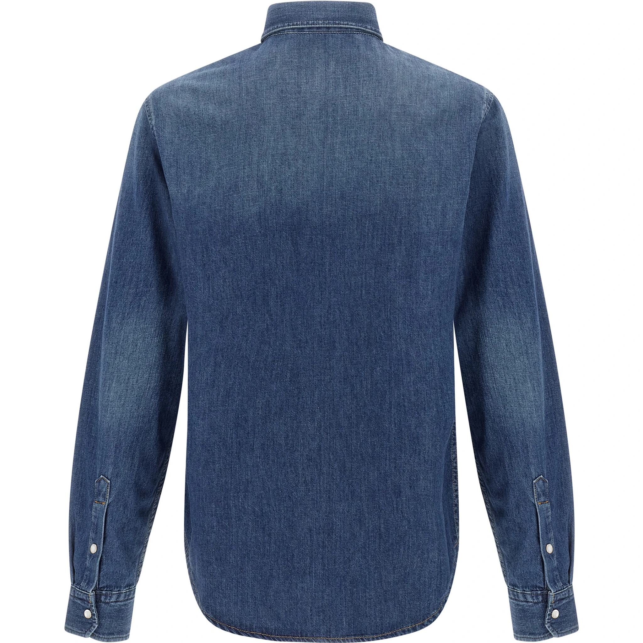 Blue Cotton Blouse