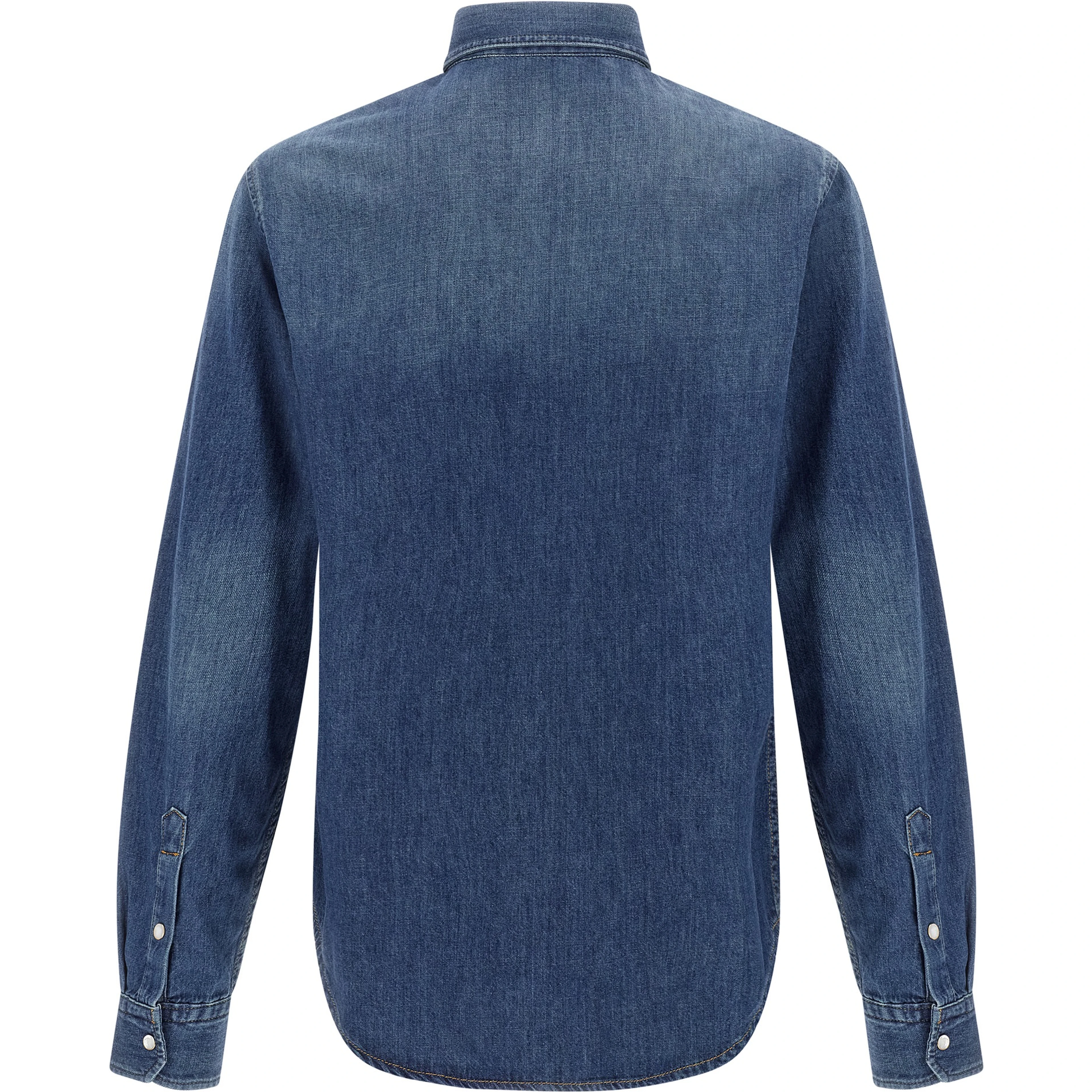 Blue Cotton Blouse