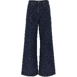 Blue Cotton Jeans Denim