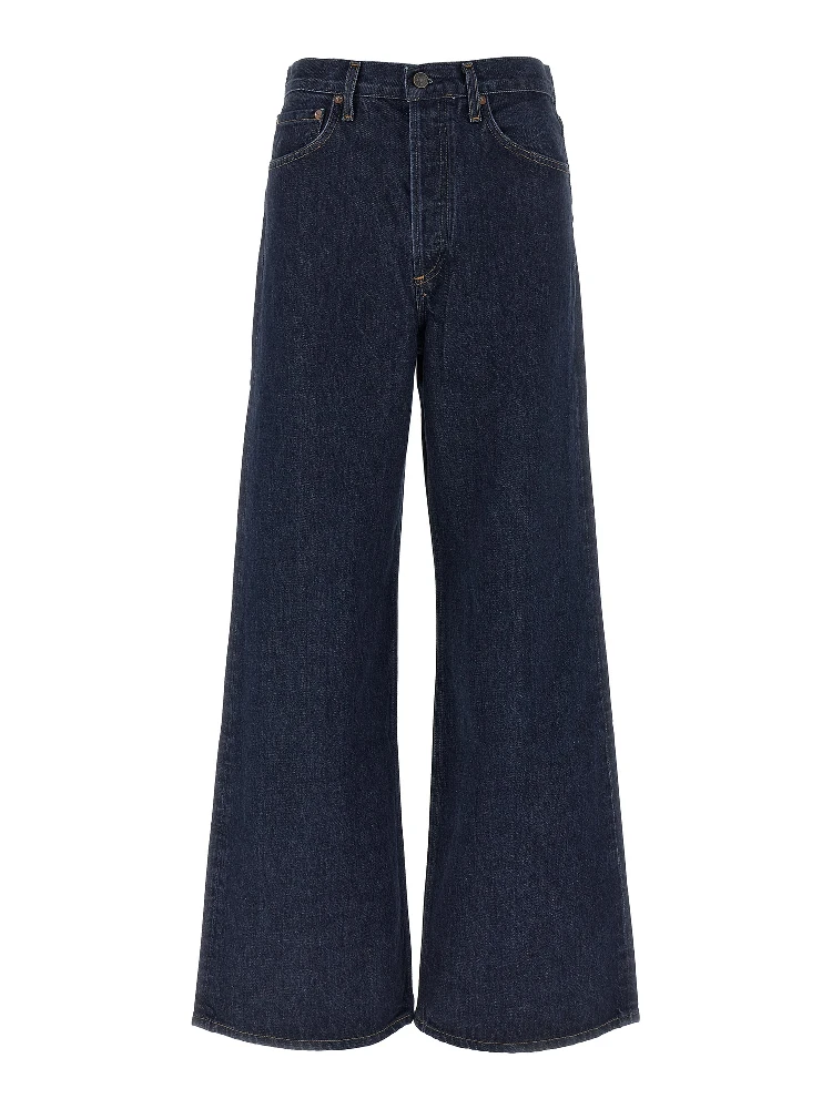 Blue Cotton Jeans Denim