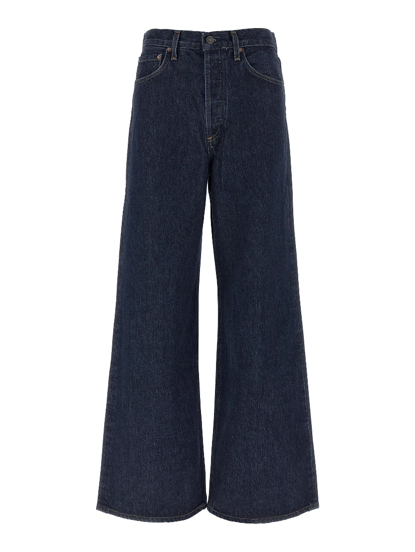 Blue Cotton Jeans Denim