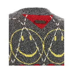 Multicolor Wool Cardigan