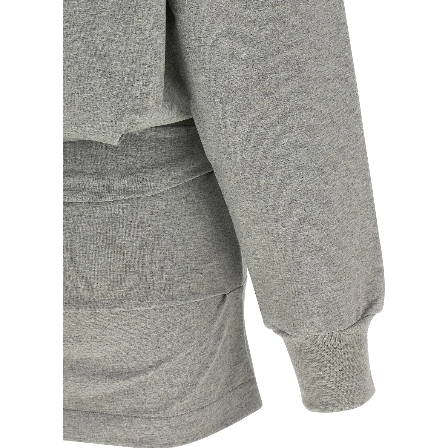 Gray Cotton Short Dress