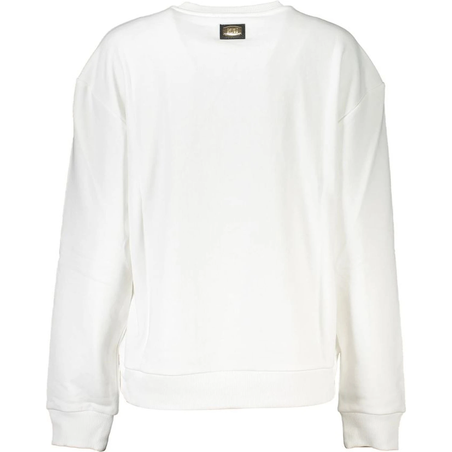 Bianco Cotton Women Sweatshirt