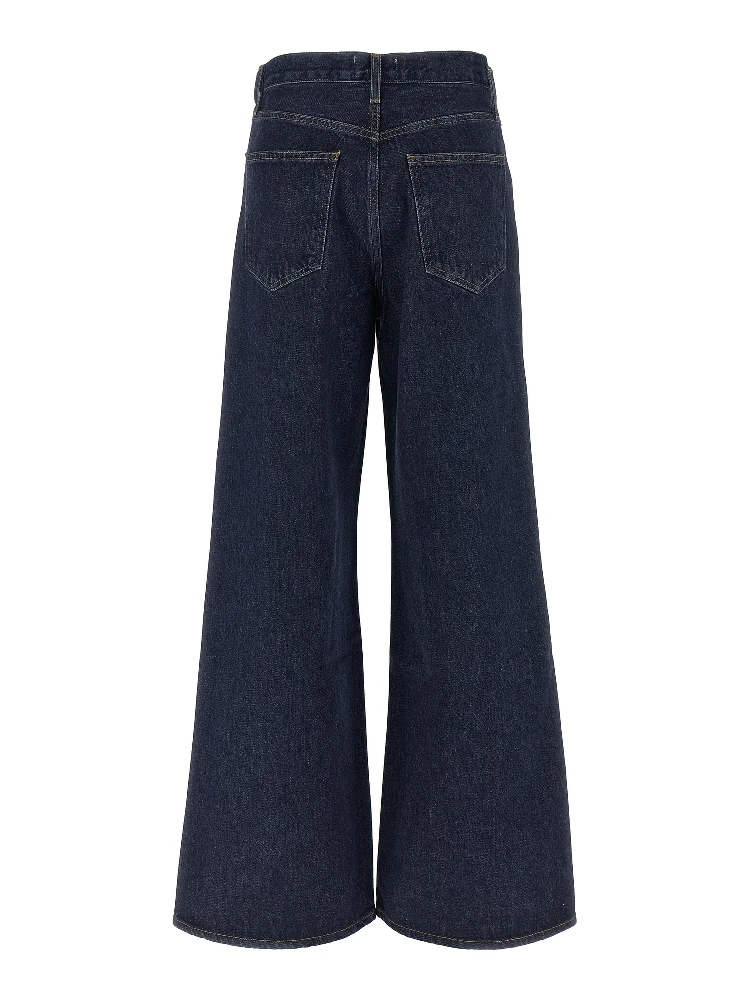 Blue Cotton Jeans Denim alternative