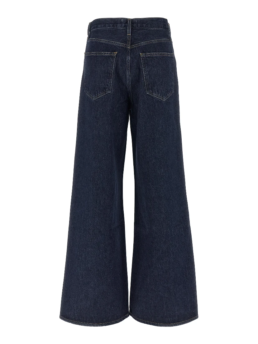 Blue Cotton Jeans Denim