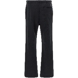 Black Cotton Joggers (Workout Pants)