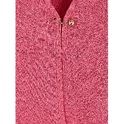 Fuchsia Viscose Cardigan