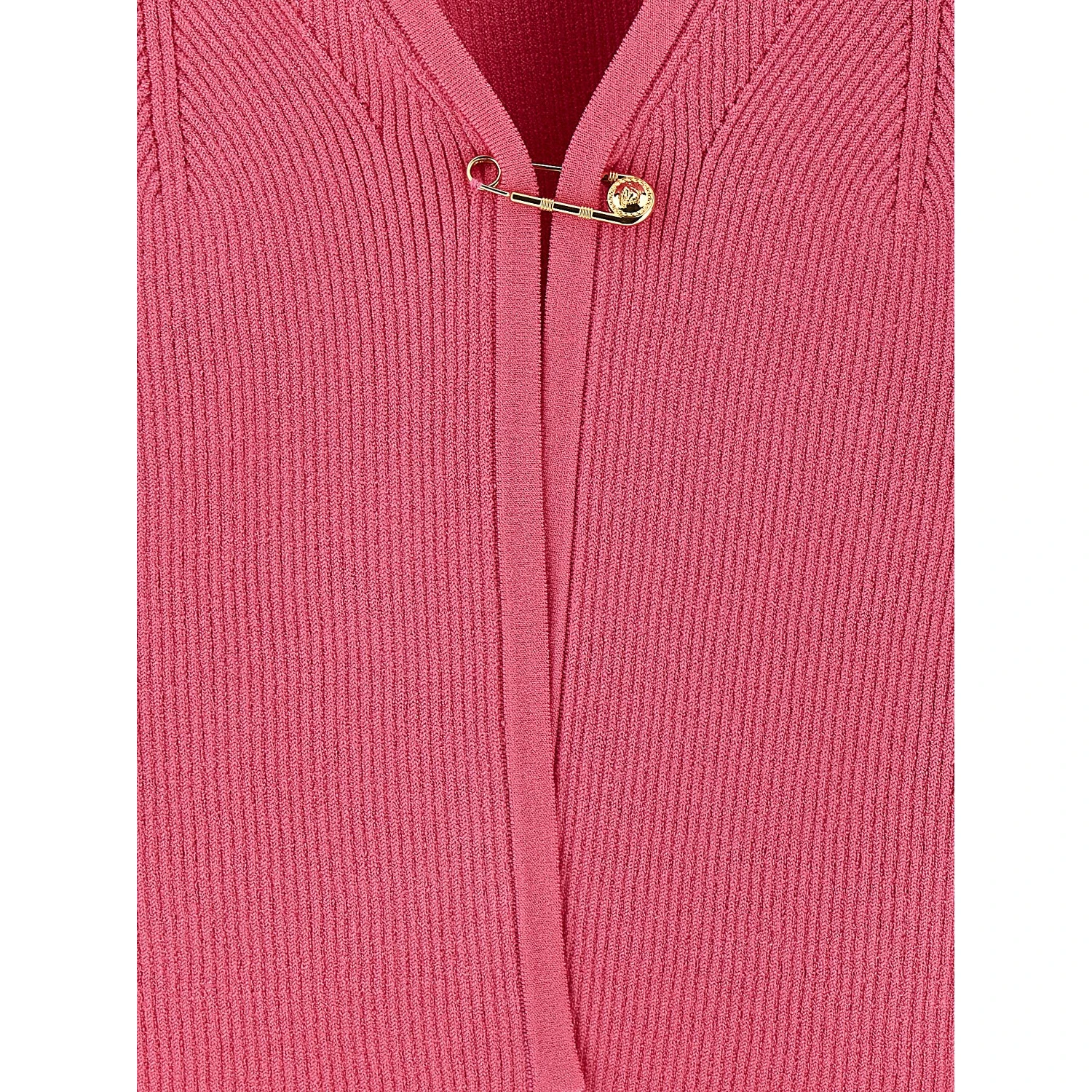 Fuchsia Viscose Cardigan