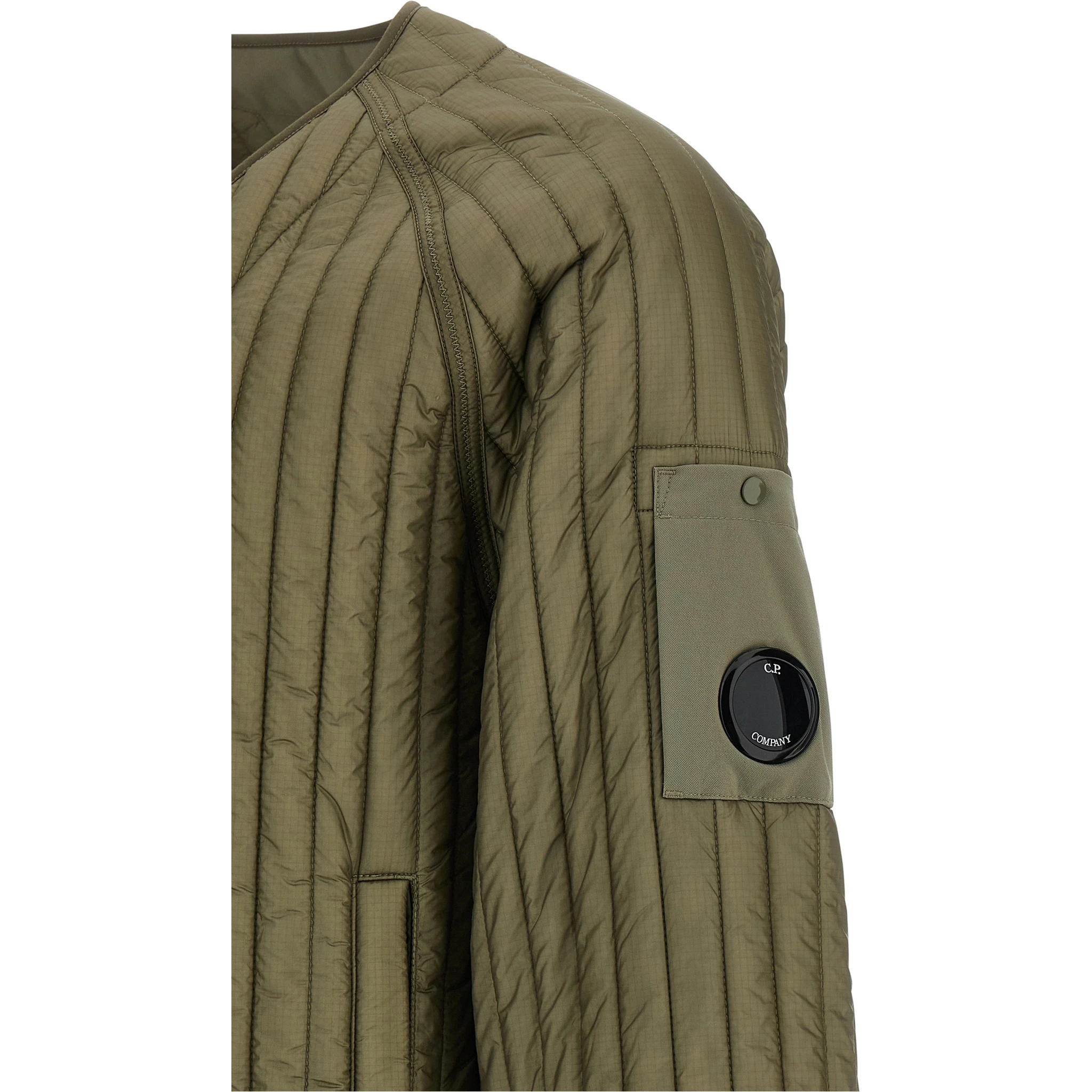 Bicolor Polyester Shell Jacket