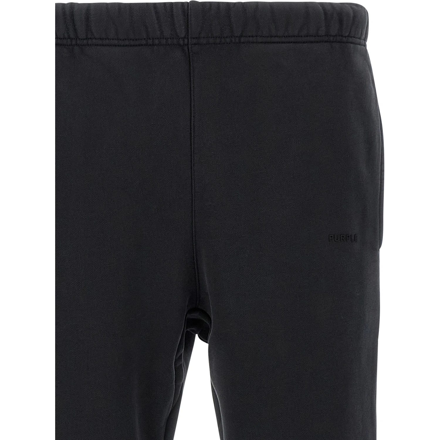 Black Cotton Joggers (Workout Pants)