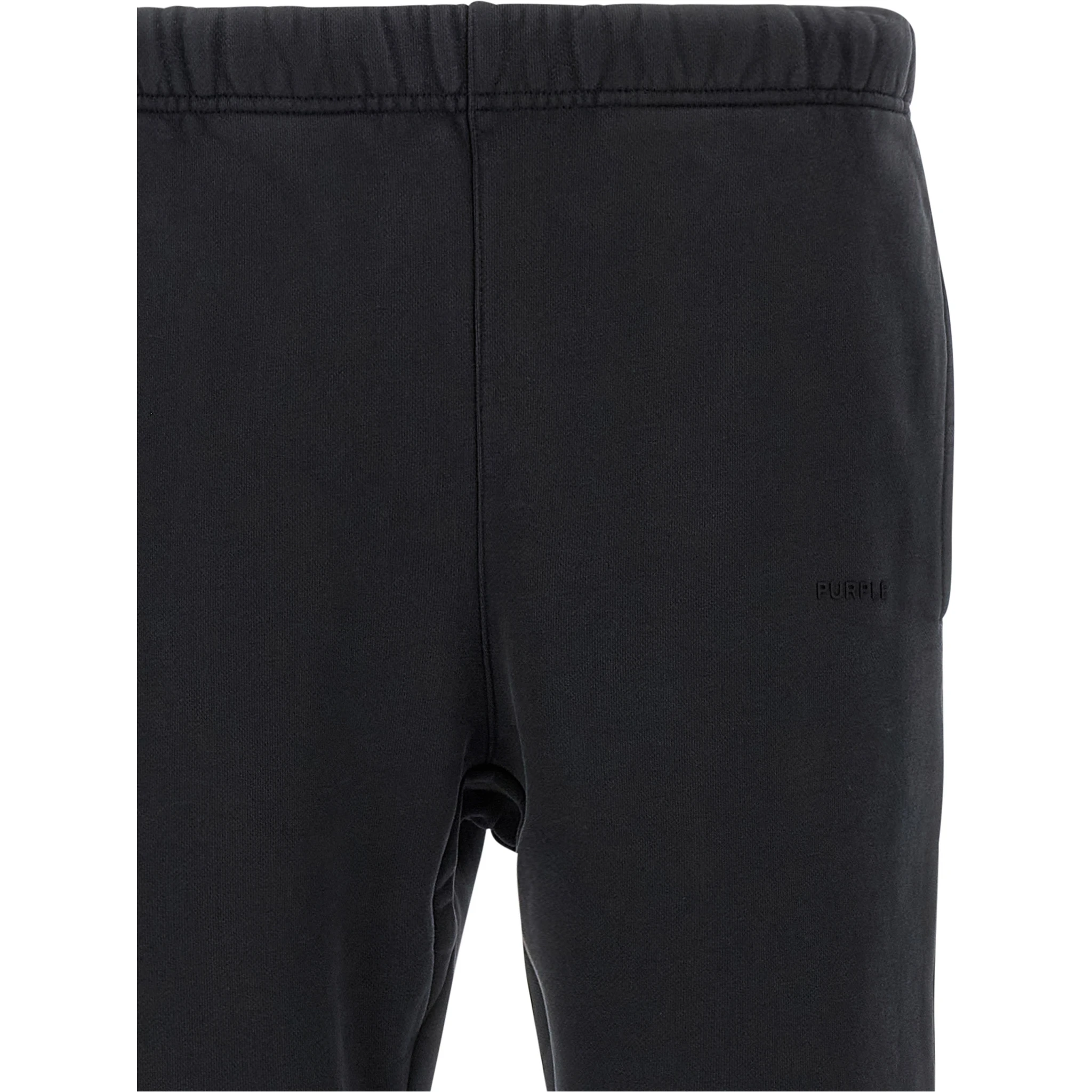 Black Cotton Joggers (Workout Pants)