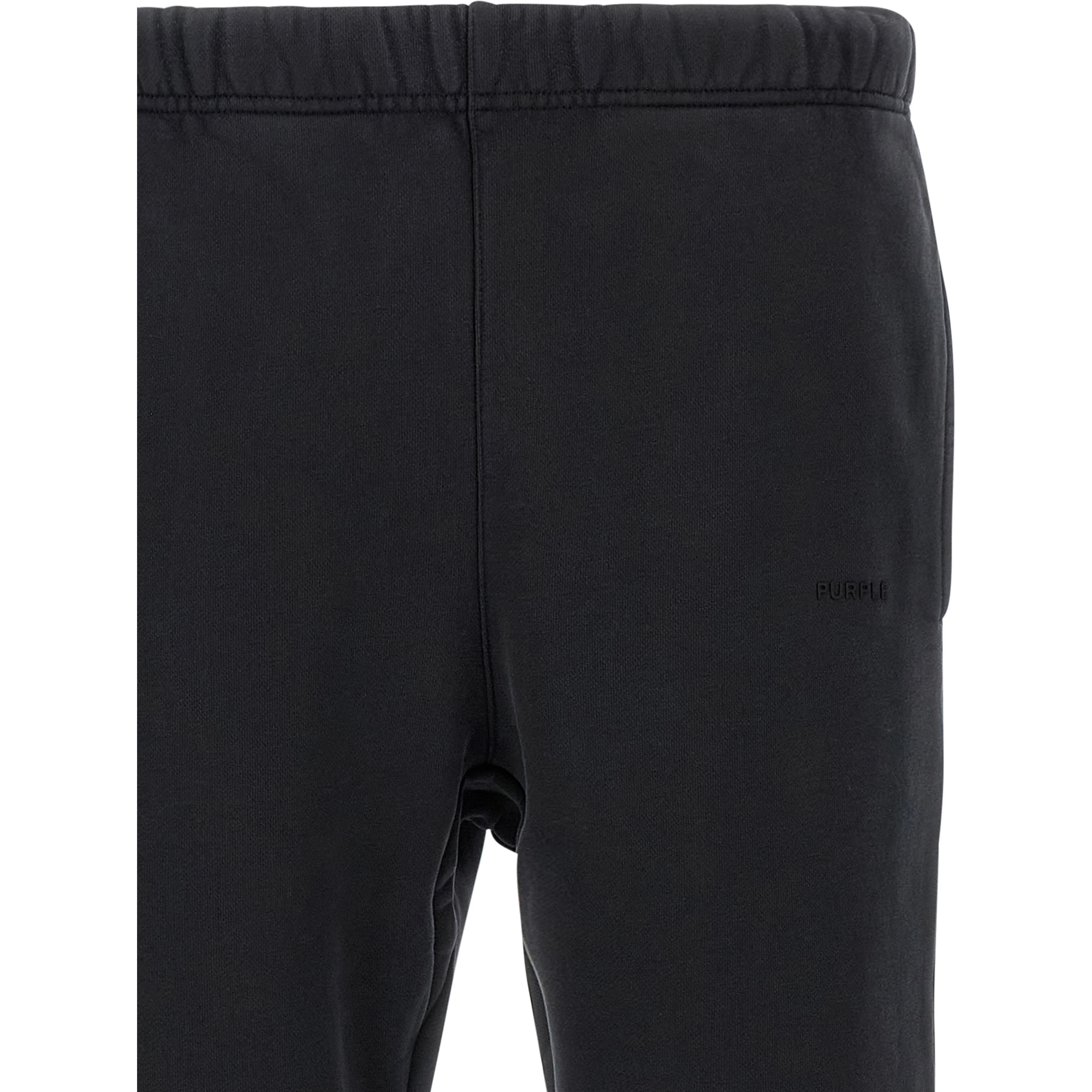 Black Cotton Joggers (Workout Pants)