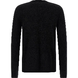 Black Wool Cardigan