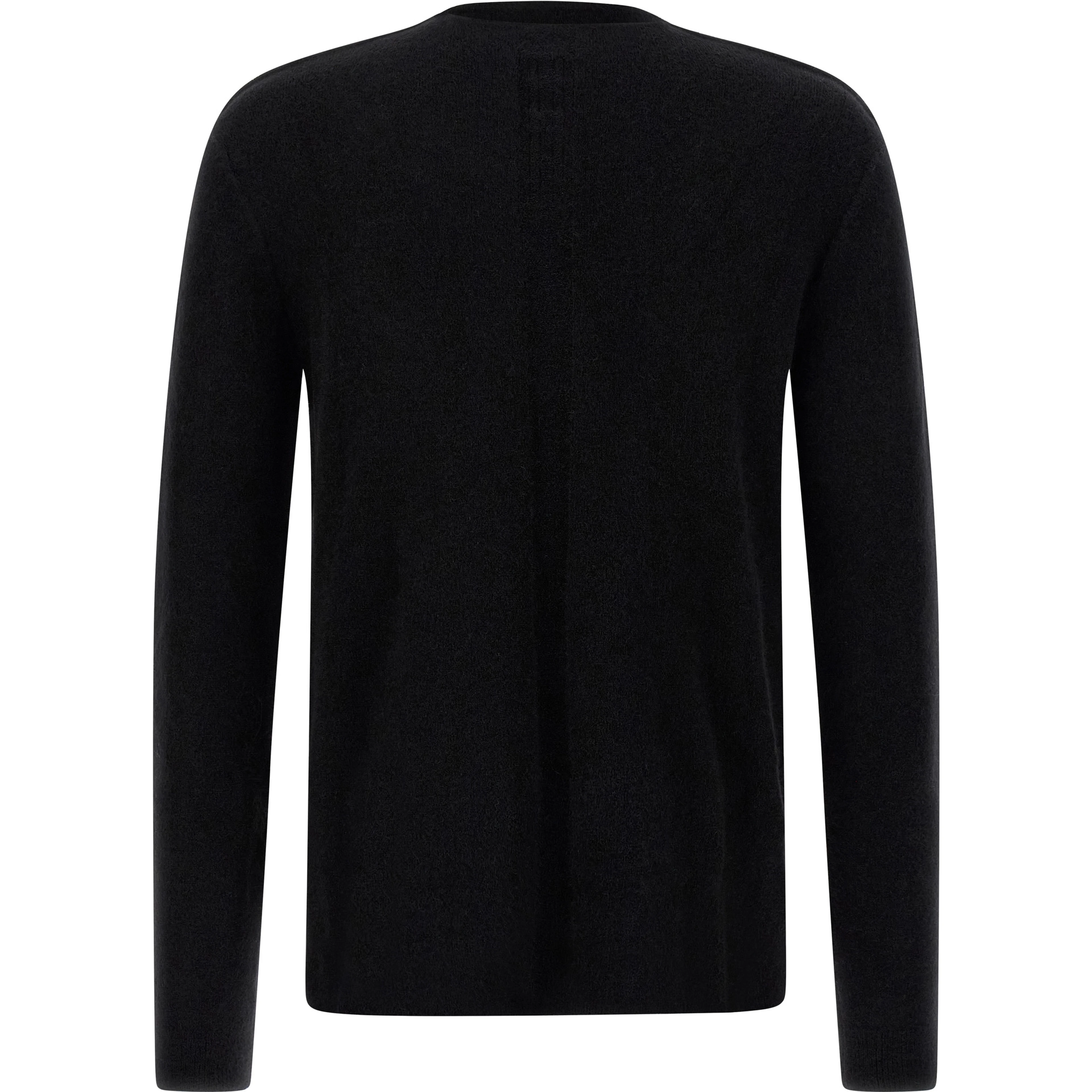 Black Wool Cardigan