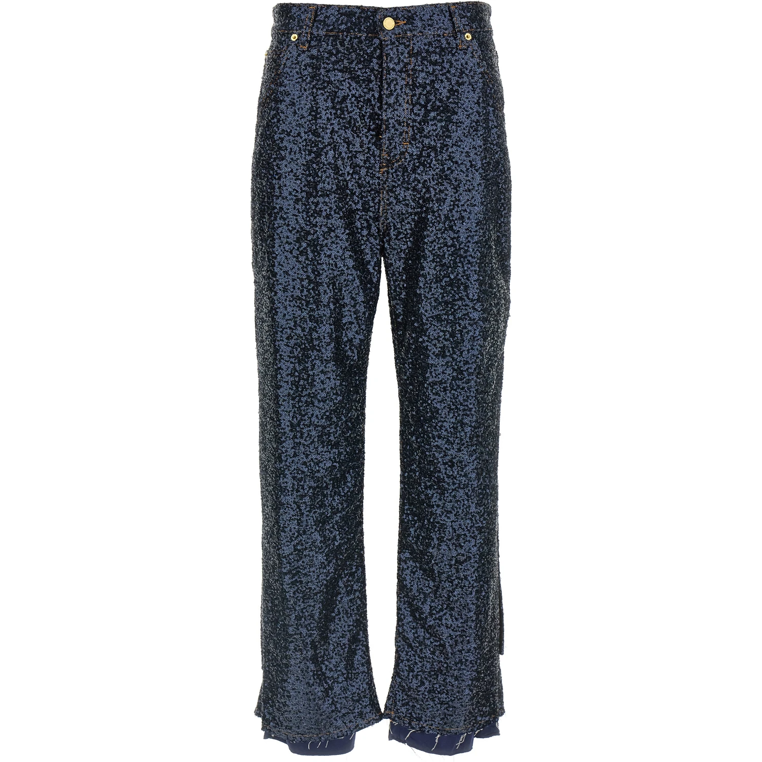Blue Cotton Jeans Denim