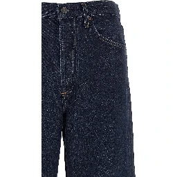 Blue Cotton Jeans Denim