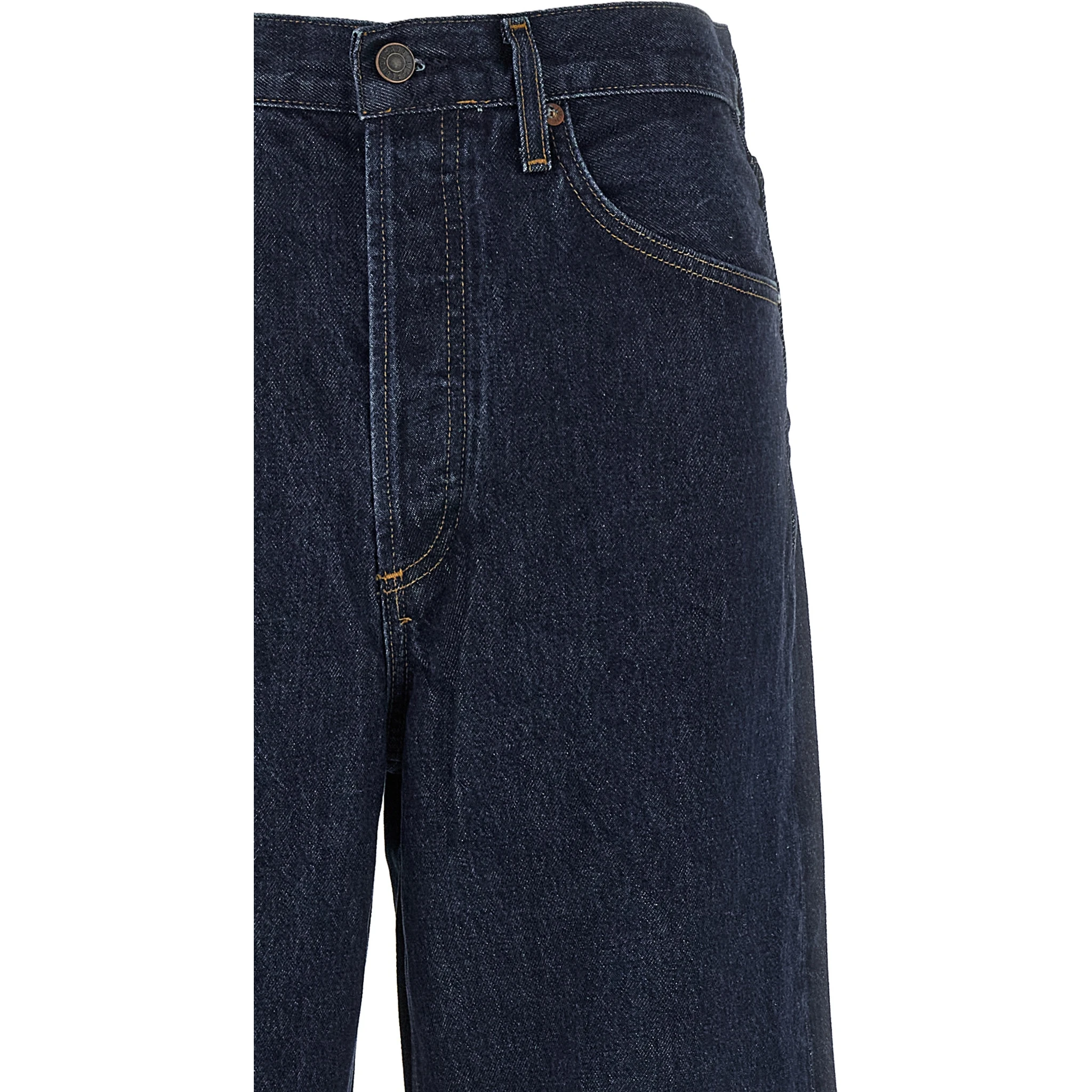 Blue Cotton Jeans Denim