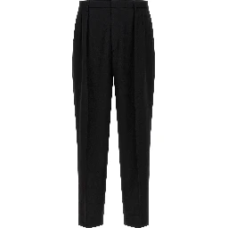 Black Polyester Dress Pants