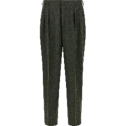 Bicolor Polyester Dress Pants