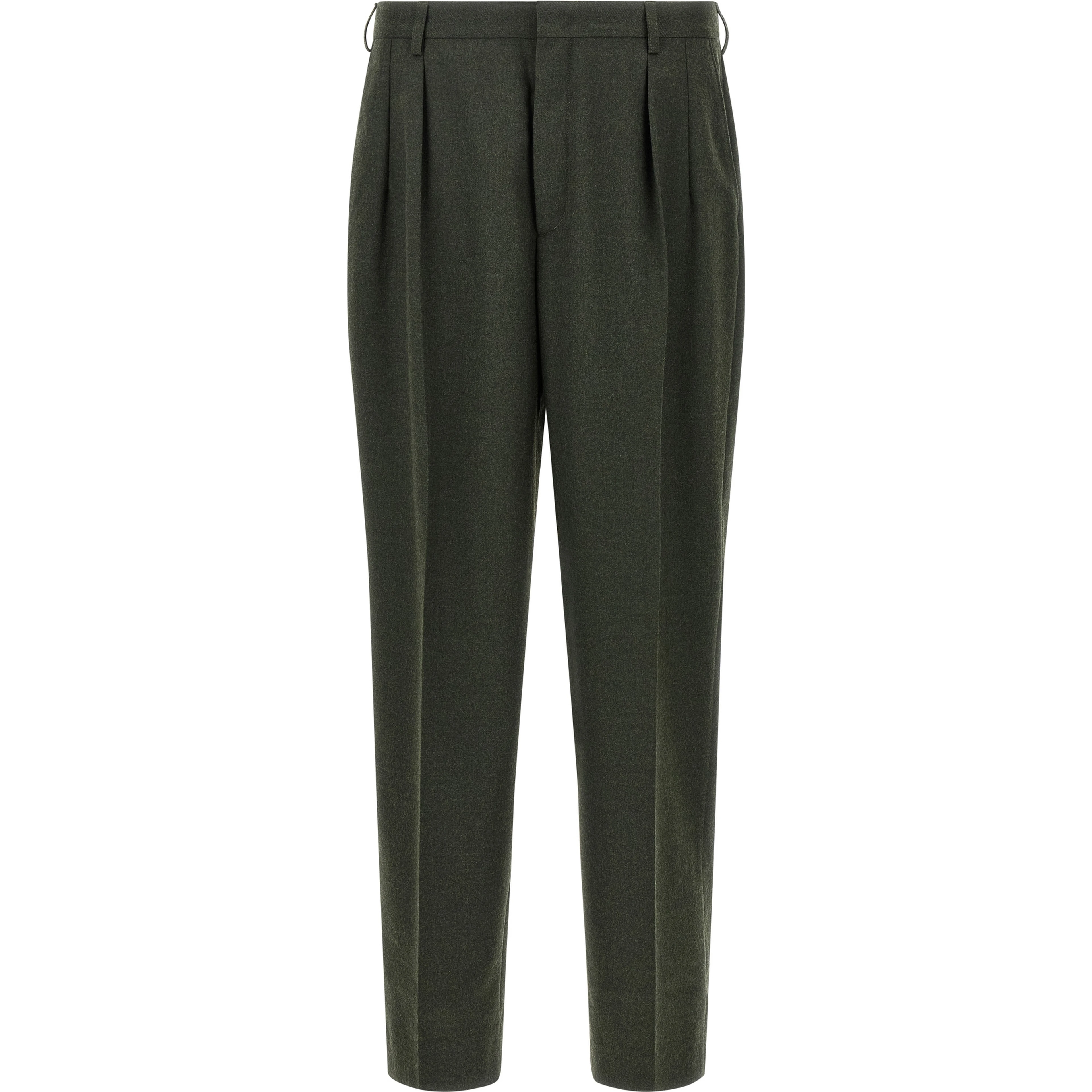 Bicolor Polyester Dress Pants