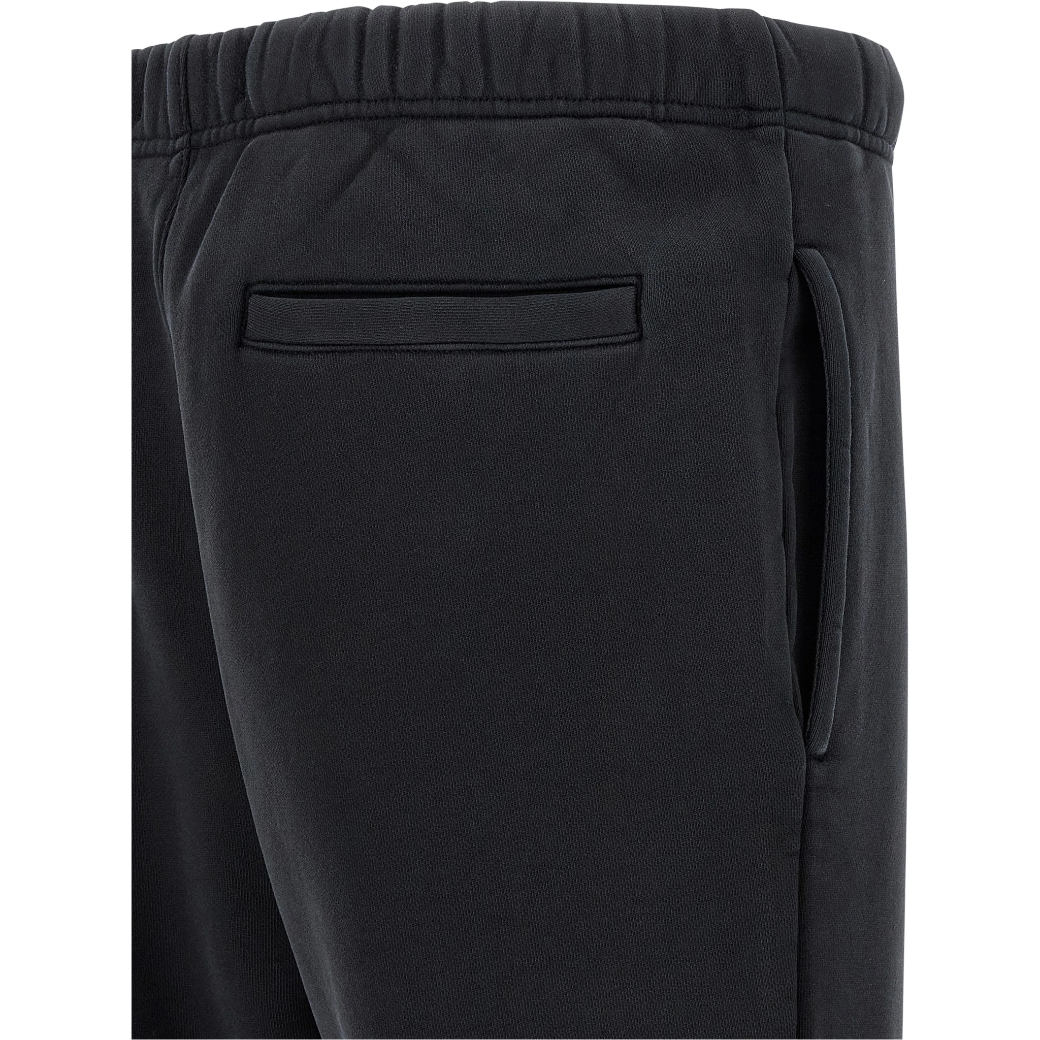 Black Cotton Joggers (Workout Pants)