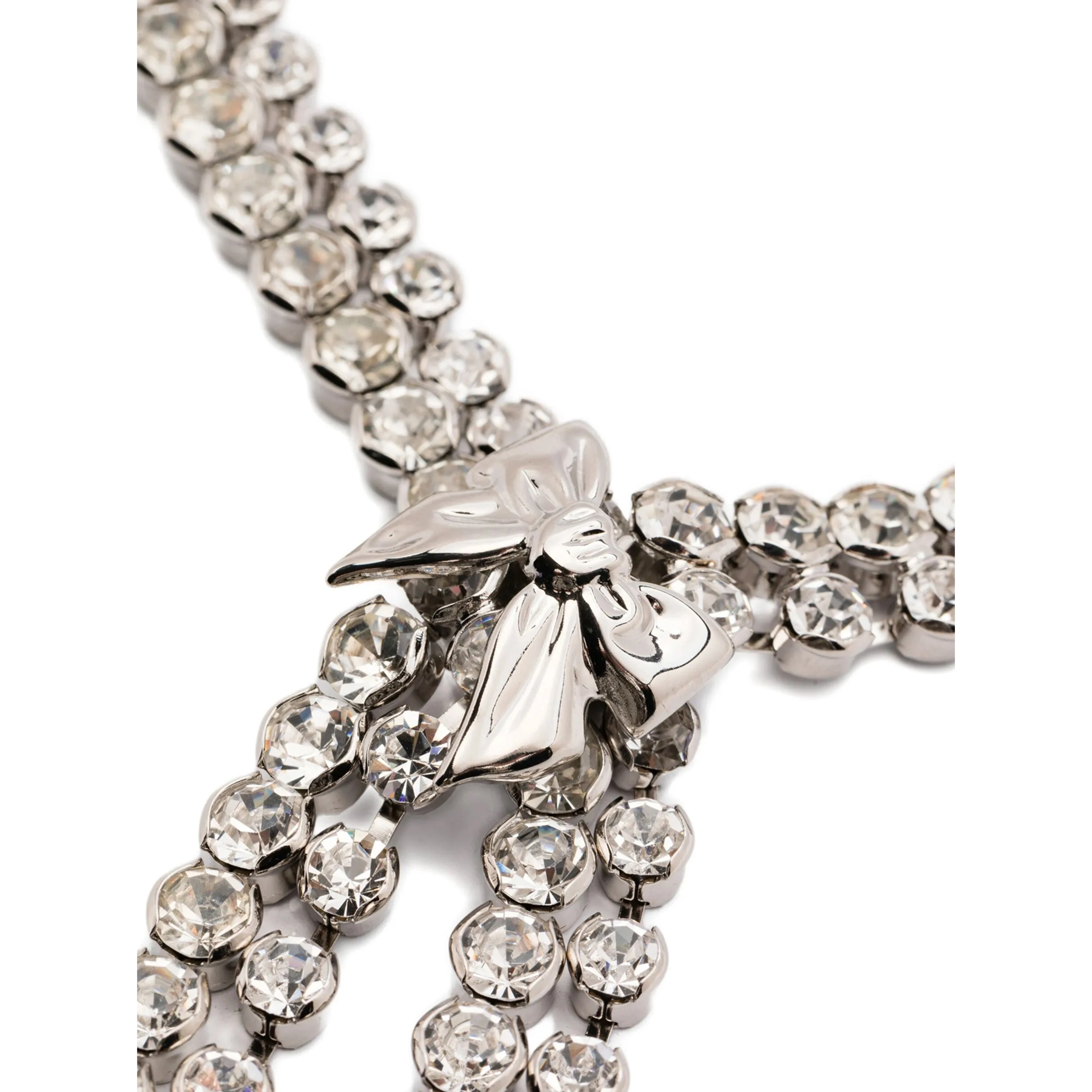 Silver Glass Necklace
