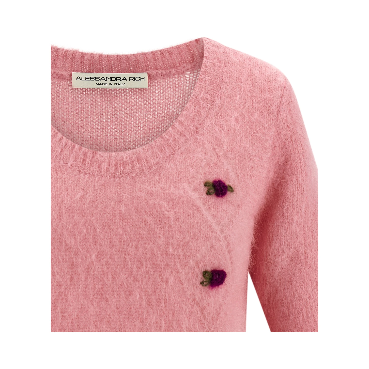 Multicolor Wool Cardigan