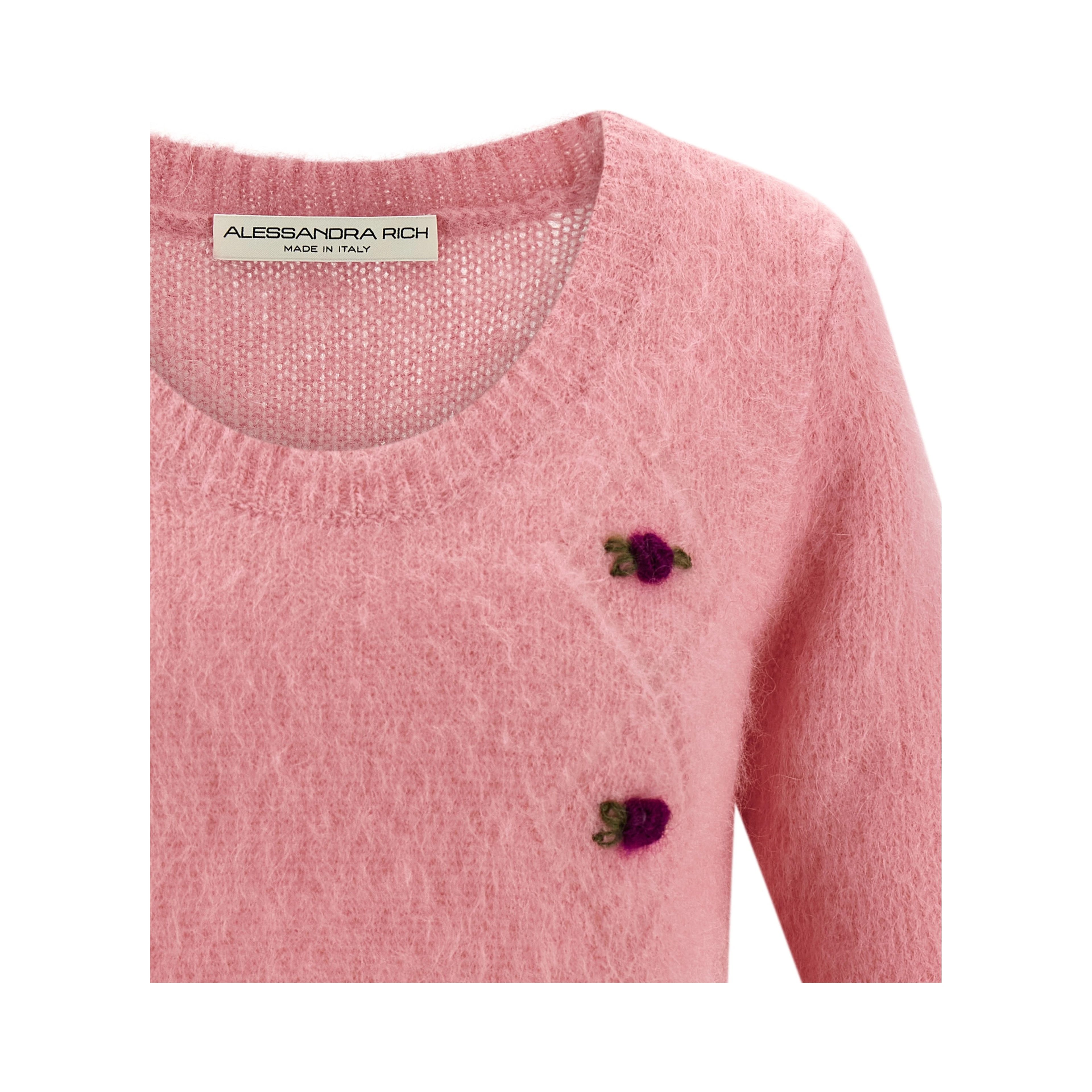 Multicolor Wool Cardigan
