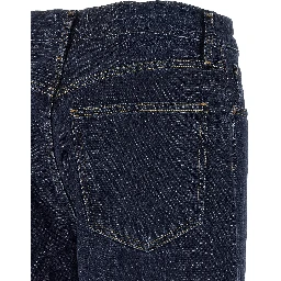 Blue Cotton Jeans Denim