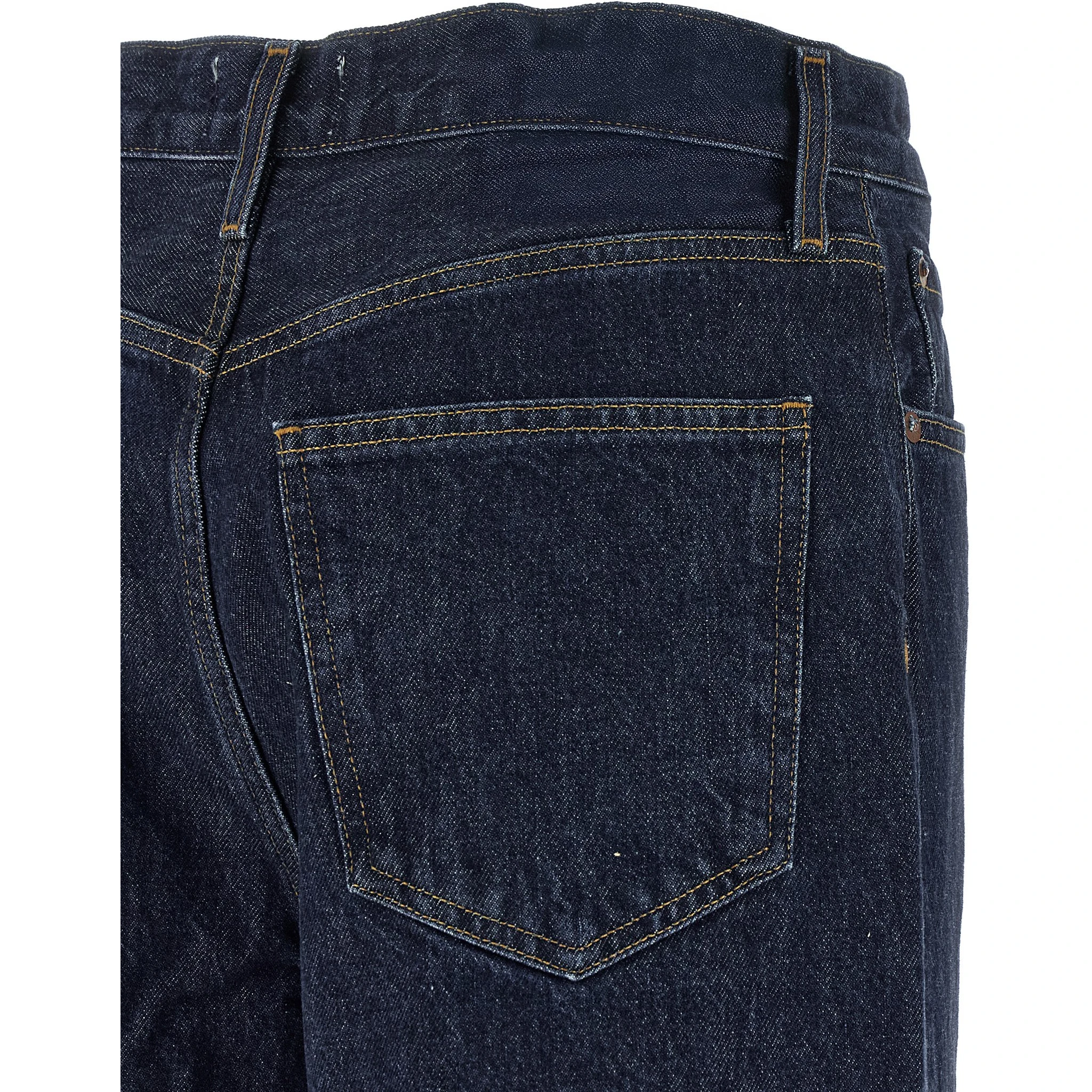 Blue Cotton Jeans Denim