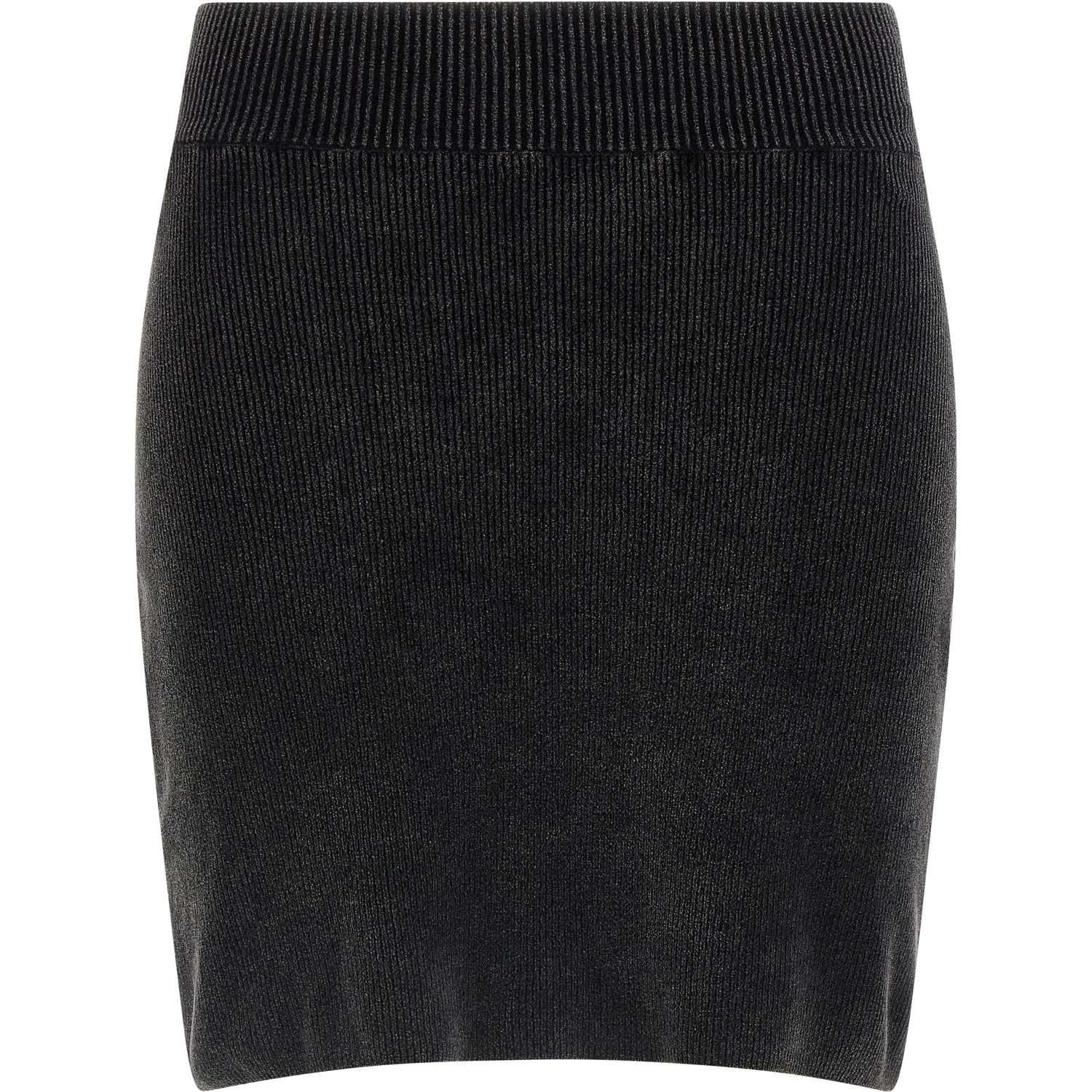 Black Cotton Long Skirt