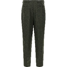 Bicolor Polyester Dress Pants
