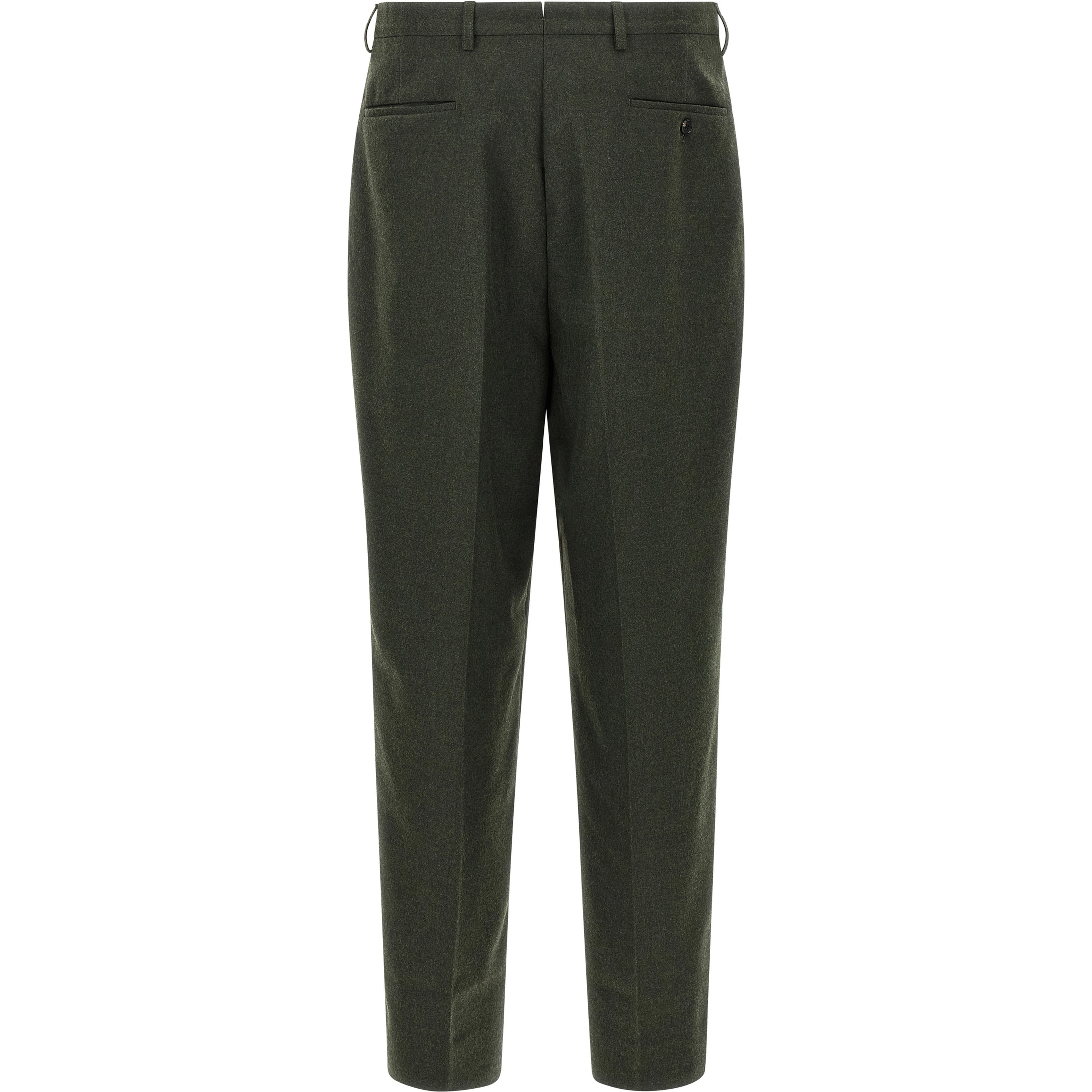 Bicolor Polyester Dress Pants