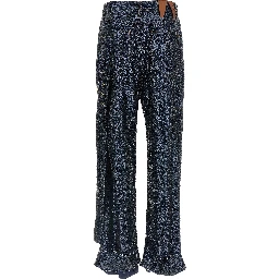 Blue Cotton Jeans Denim