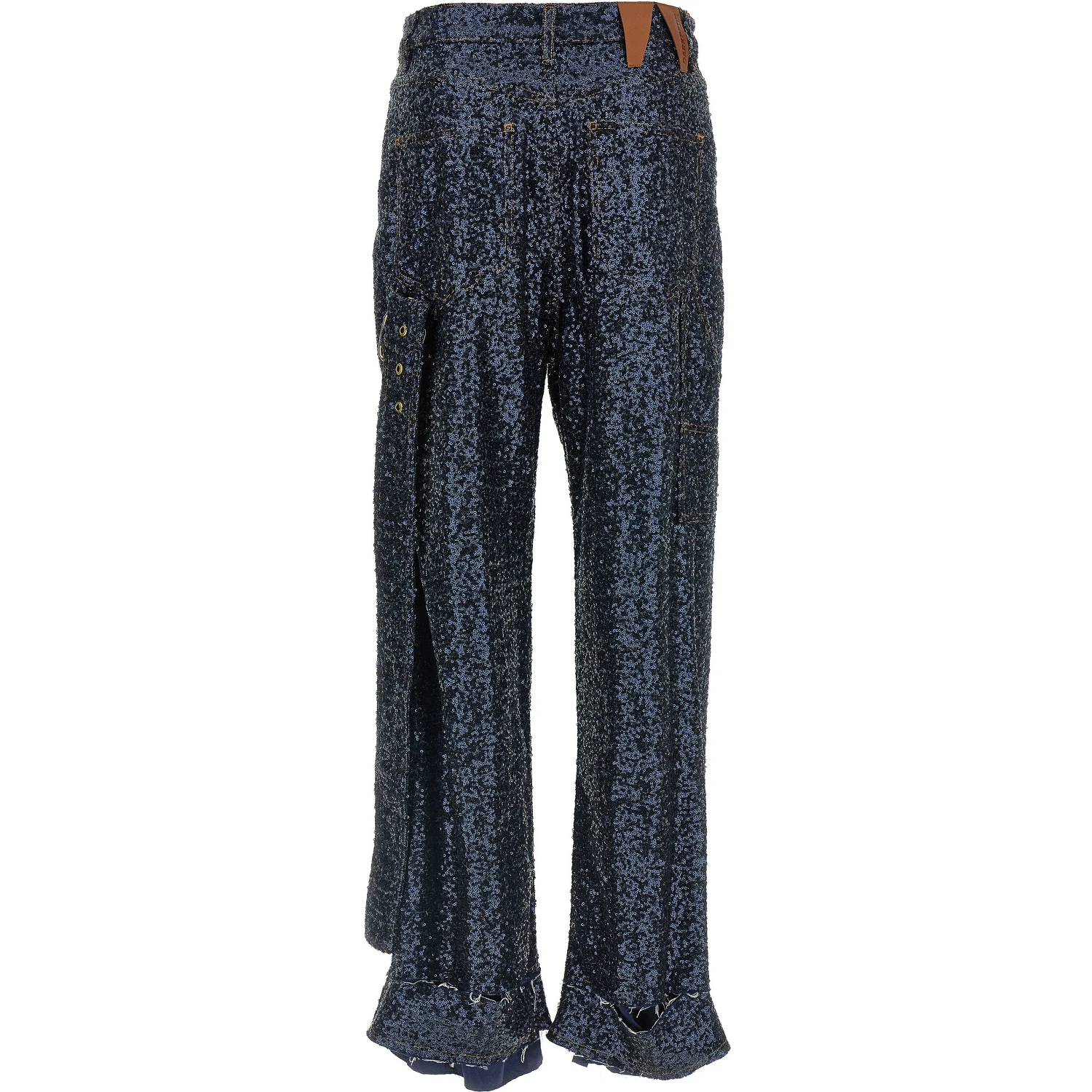 Blue Cotton Jeans Denim