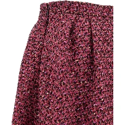 Multicolor Polyamide Midi Skirt