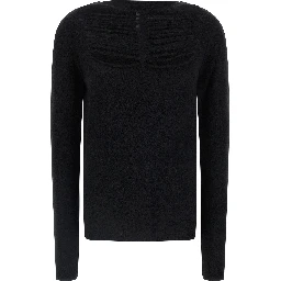 Black Wool Cardigan