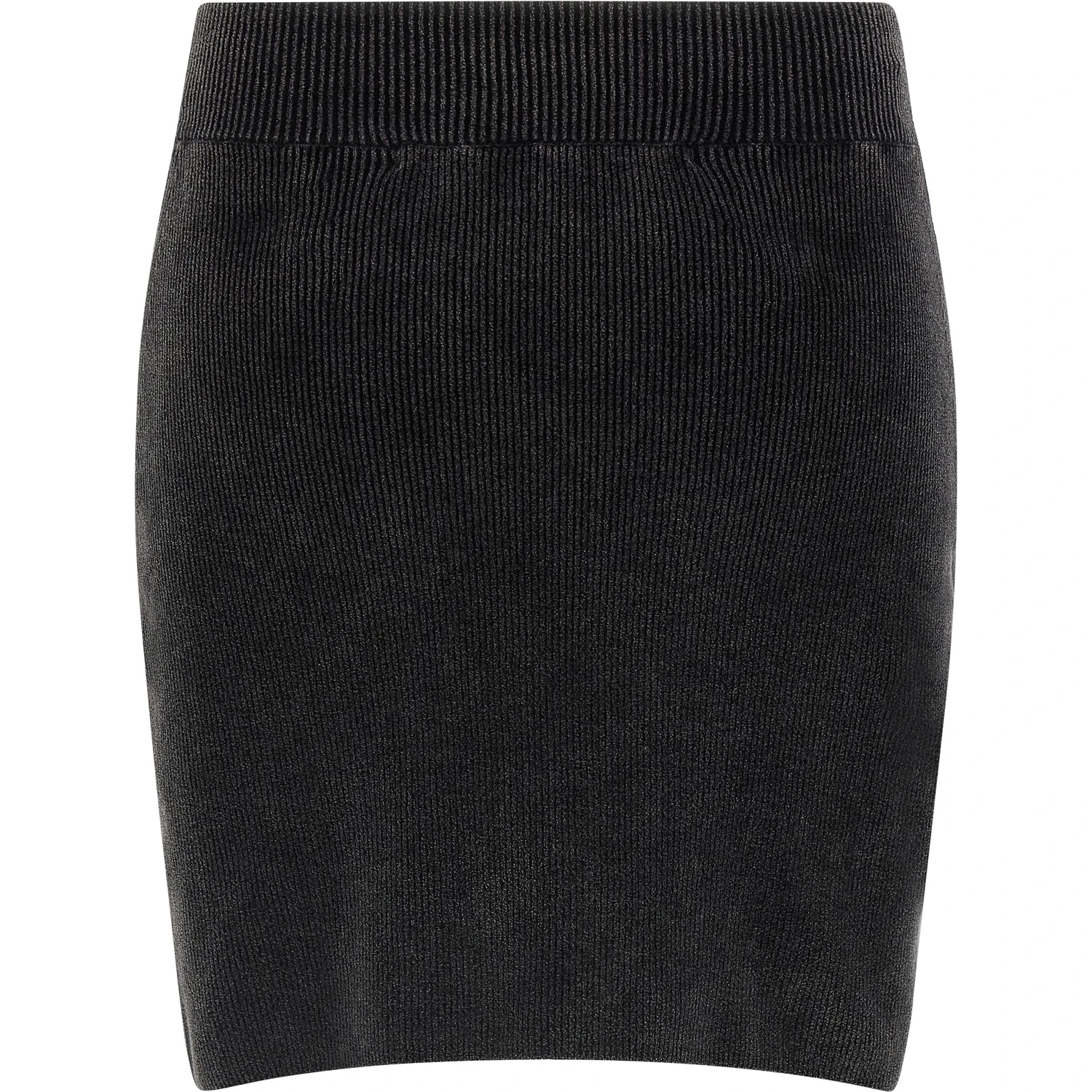 Black Cotton Long Skirt