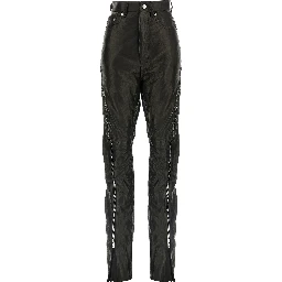 Black Leather Pants