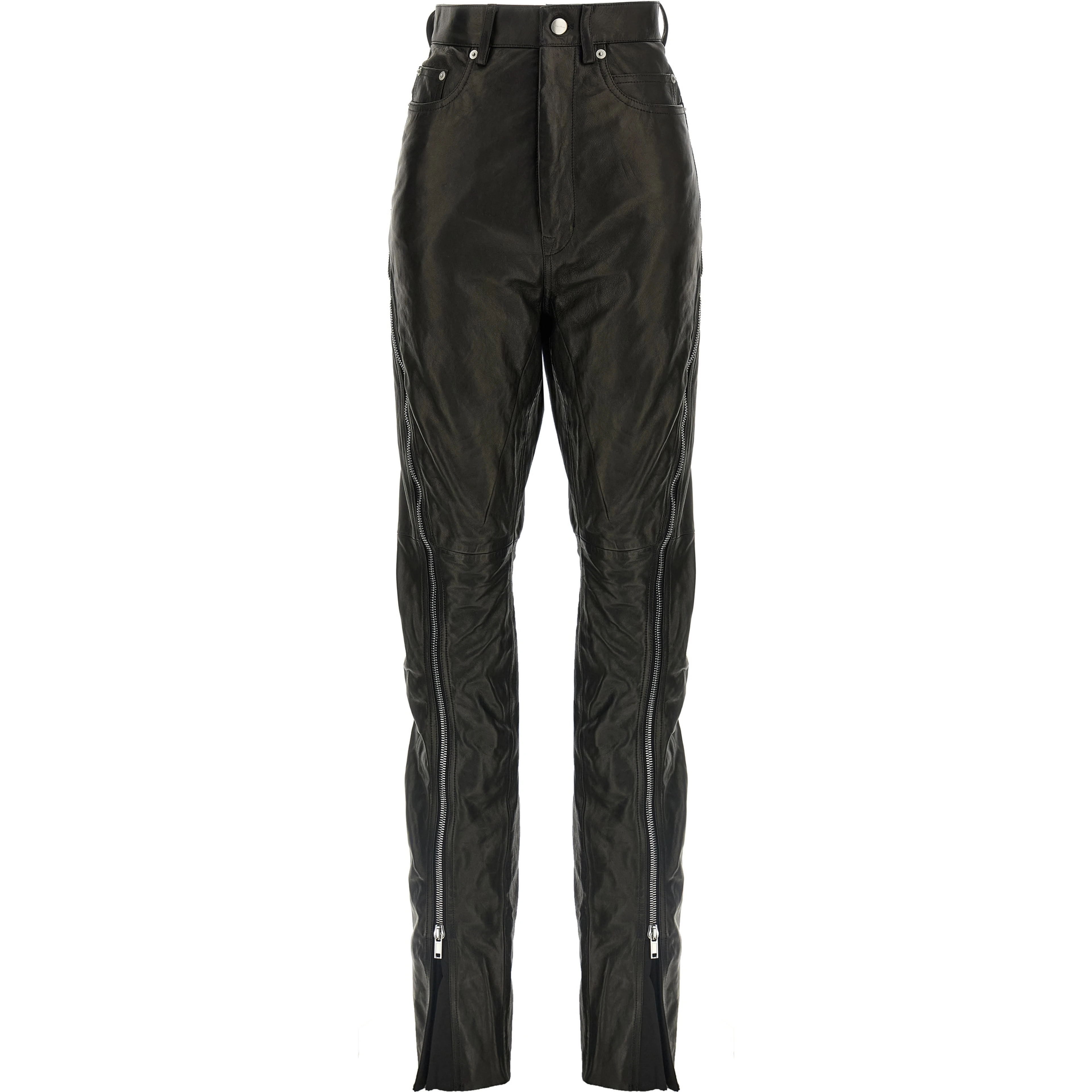 Black Leather Pants