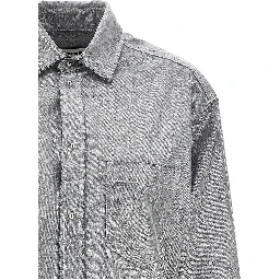 Silver Cotton Blouse