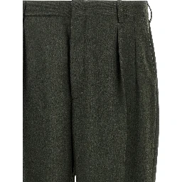 Bicolor Polyester Dress Pants