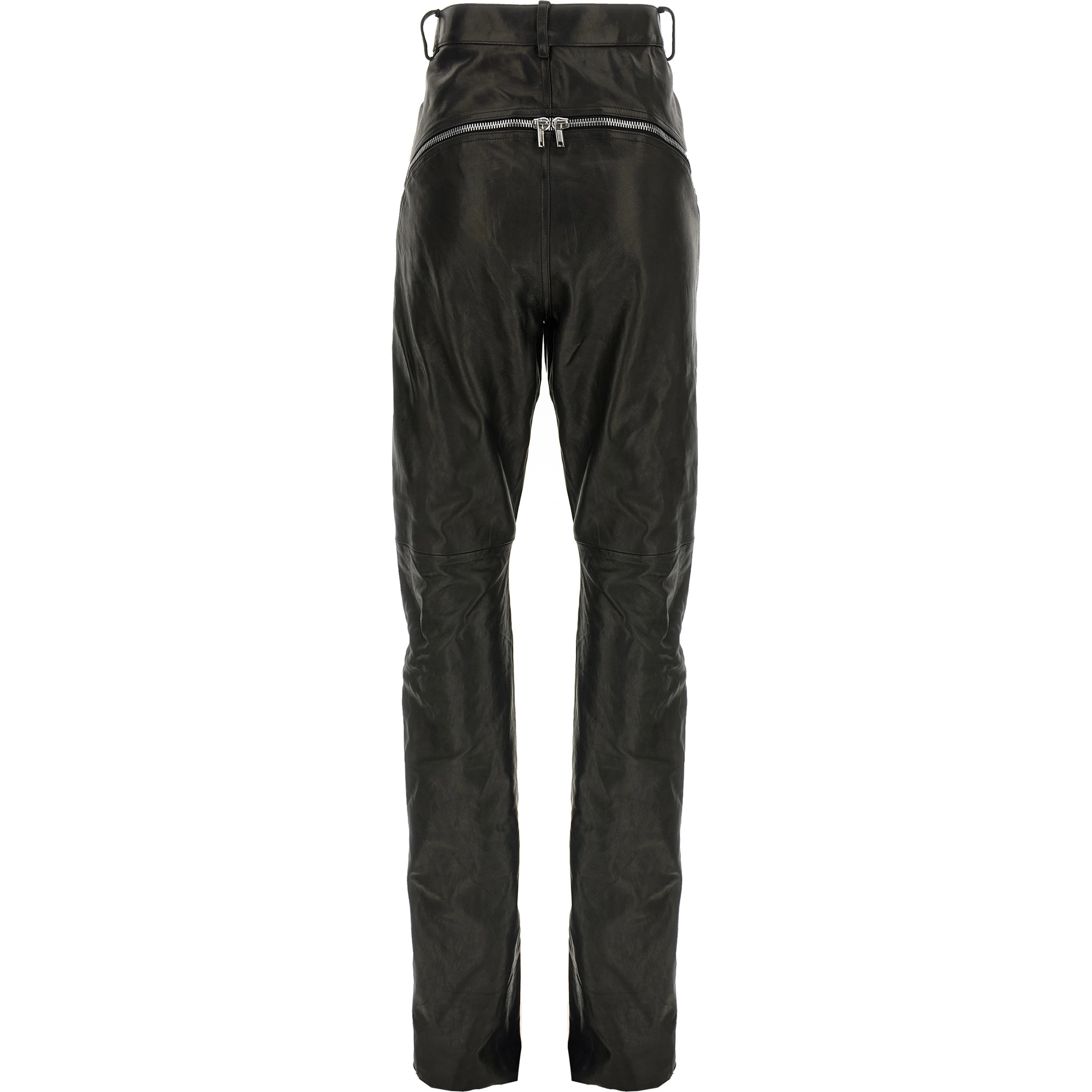 Black Leather Pants